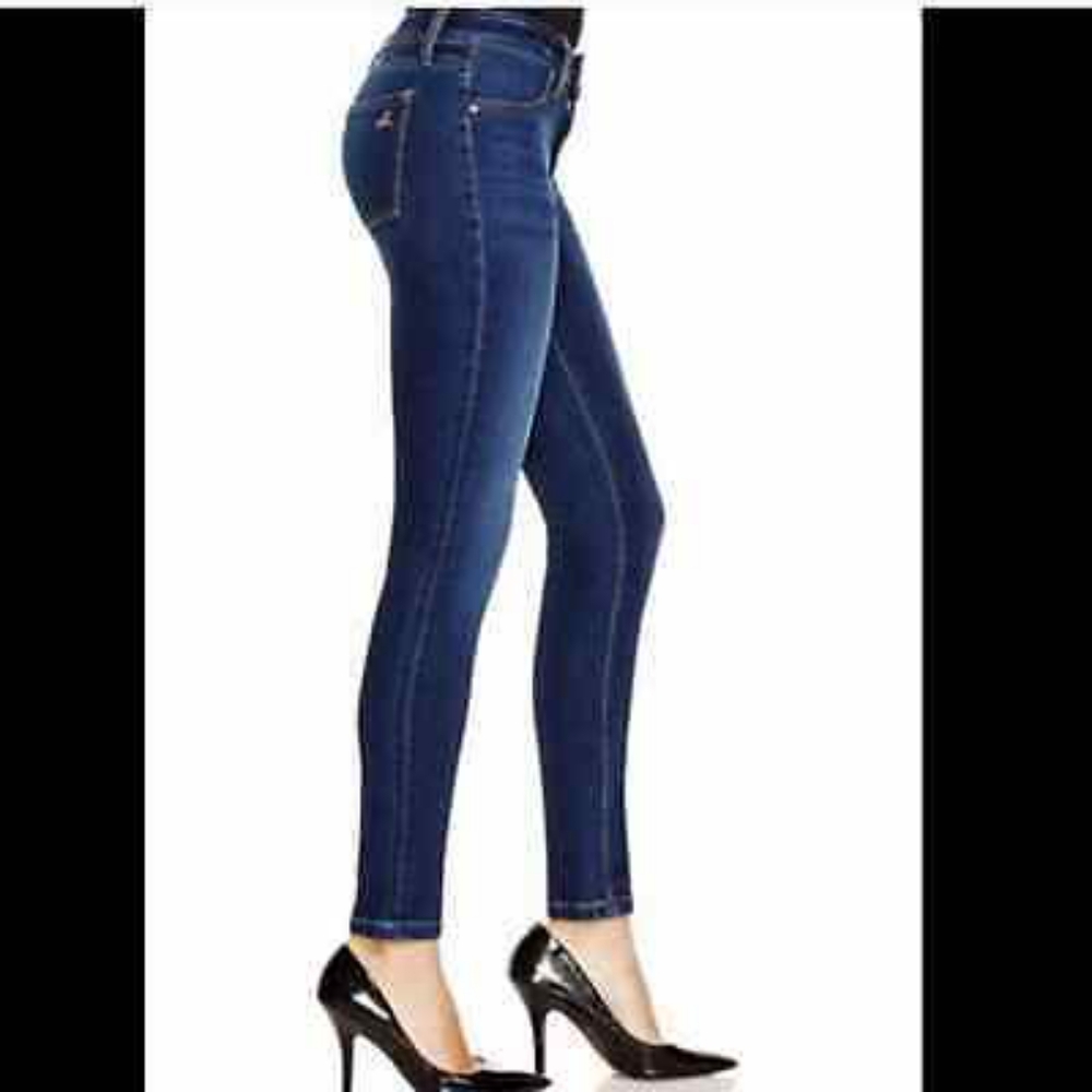 DL1961 Emma Power Legging Blue Denim Skinny Jeans Size 27. - Picture 6 of 10